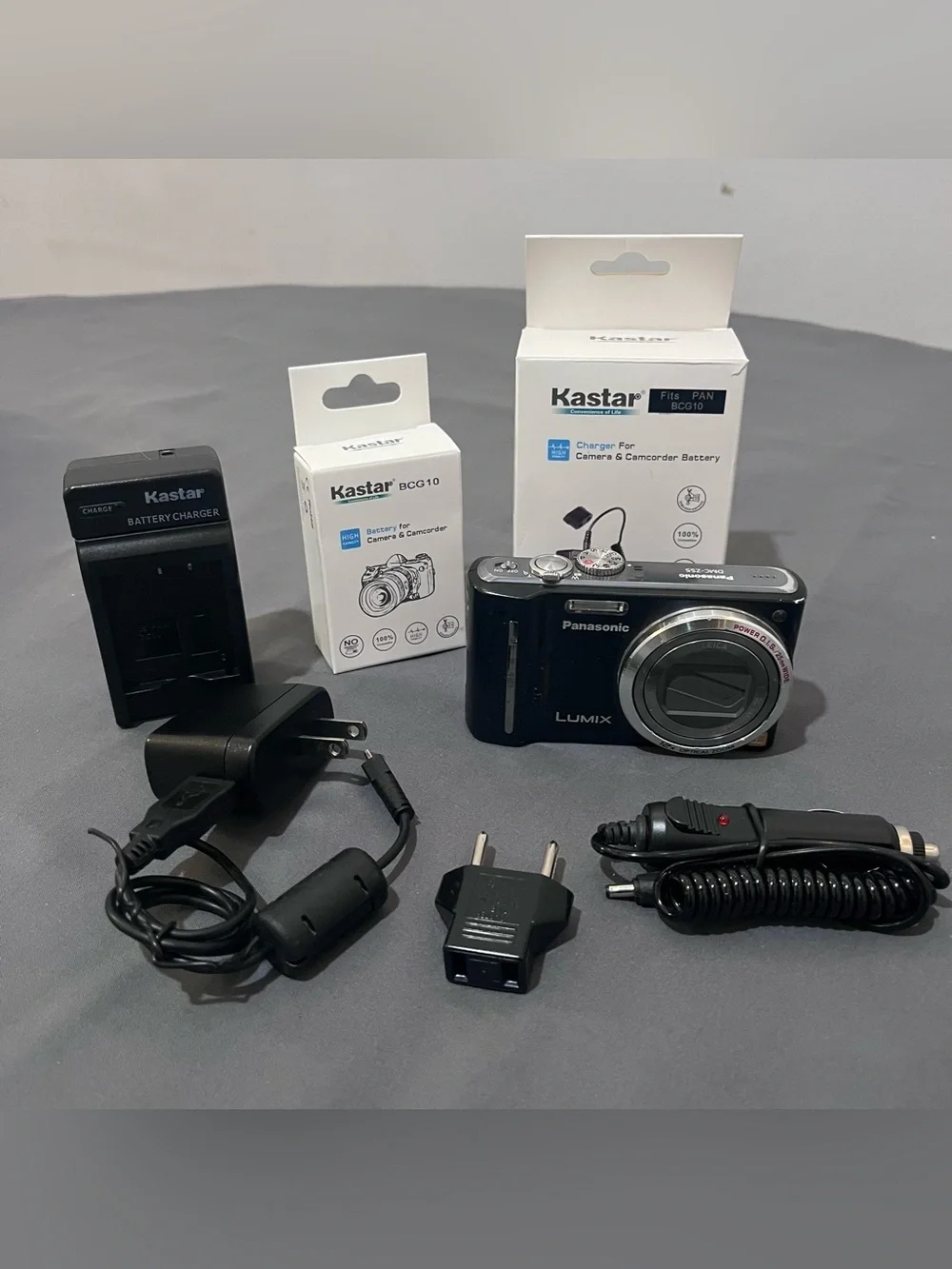 Panasonic Lumix DMC-ZS5 Digital Camera with 12x Optical Zoom Tested Work Battery